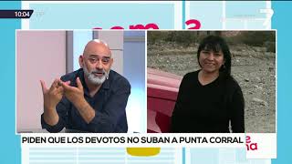 Piden que los devotos no suban a Punta Corral | Canal 7 Jujuy