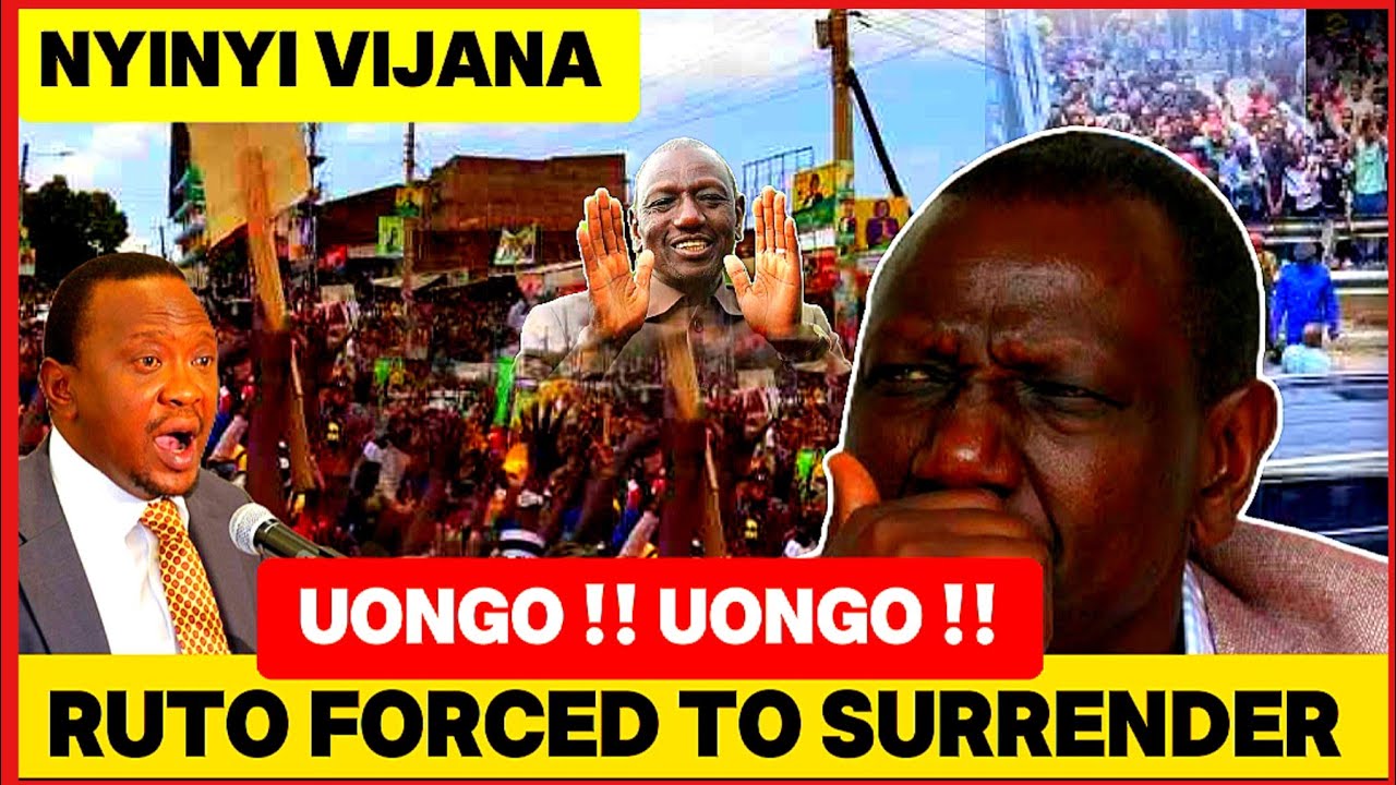 RUTO CAN'T BELIEVE THIS!! UONGO!! UONGO!! AS RESIDENTS IN NAIROBI FORCES HIM STOP HIS RALLY ABRUPTLY