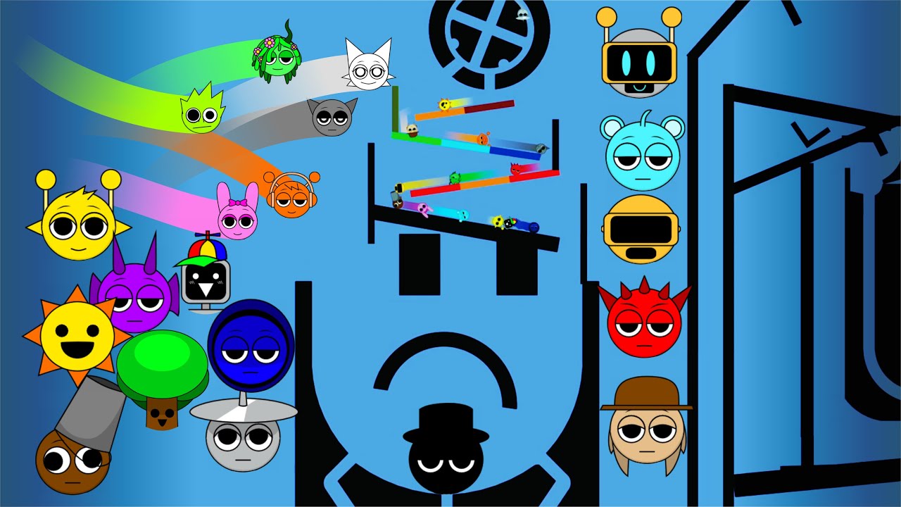 Sprunki Go Marble Race 3 who will Win?