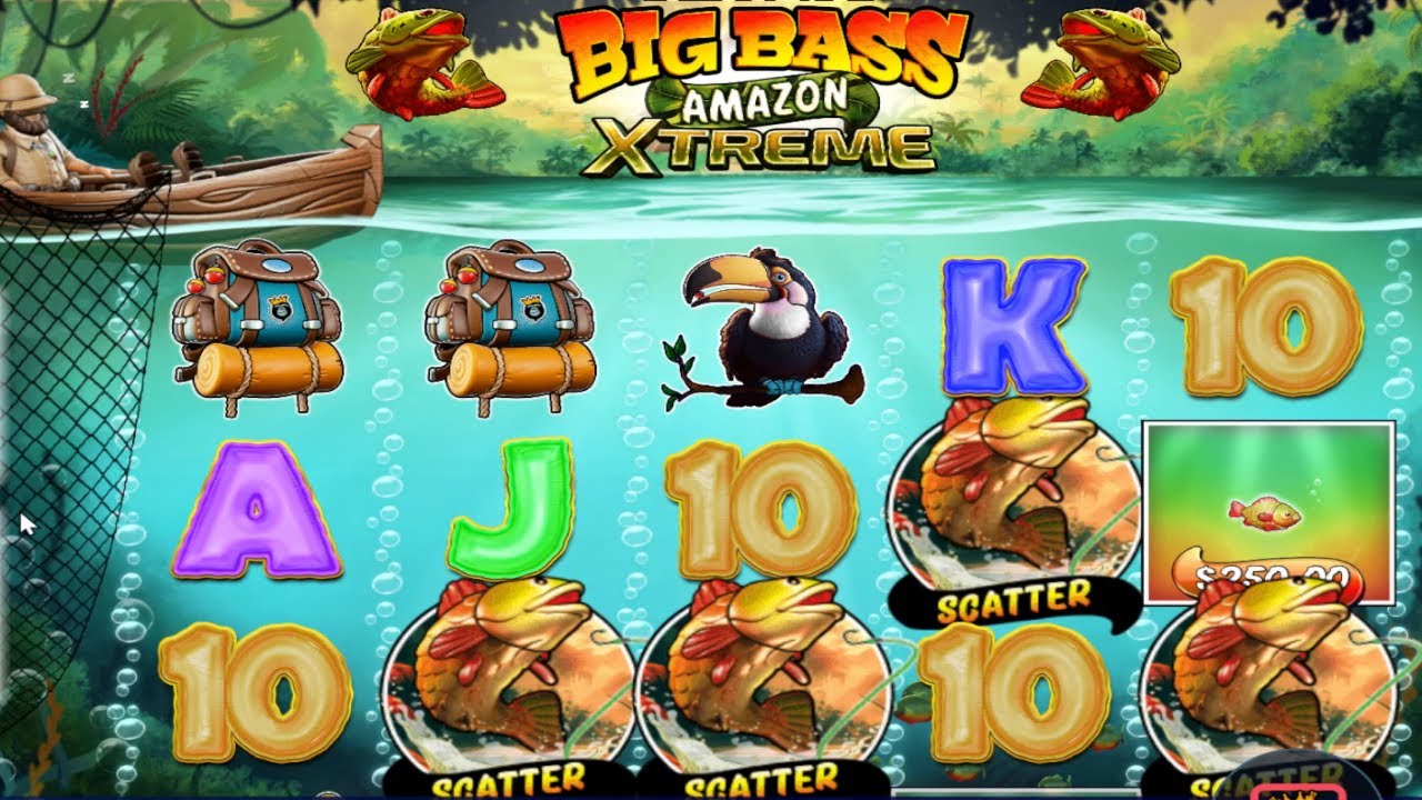 BIG BASS AMAZON XTREME 3 TIMES 4 SCATTERS - INSANE GAMEPLAY - NO WIN ...