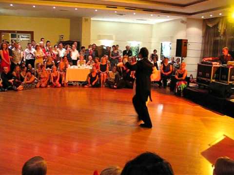 Eugenia Usandivaras & Leo Calvelli 1/4 @ Tango Sun Festival 2012, Jurmala, Latvia, 2012.08.25.