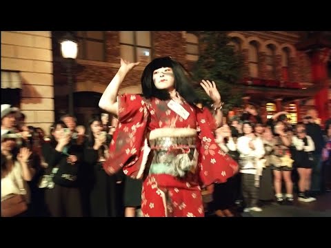 2023 10 19 USJ 日本人形ゾンビ バックドラフト前  ゾンビ·デ·ダンス