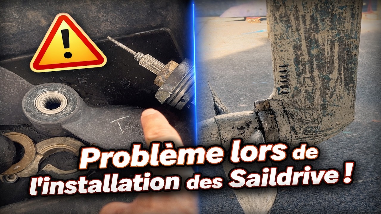 ⁣Remontage des Saildrive : ce détail qui pose question ! - EP 69 - Catamaran Salinas