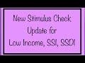 New Stimulus Check Update for Low Income, SSA, SSDI, SSI, VA – Thursday, December 10 Update