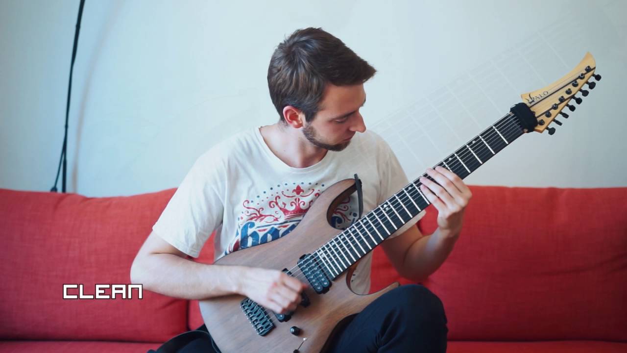 Halo Guitars Custom 8 String Tone Demo