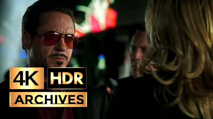 Iron Man [ 4K - HDR ] - Tony Stark meets Christine...