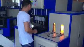 4-Cavity Semi-Auto Blowing Machine With Auto Drop System