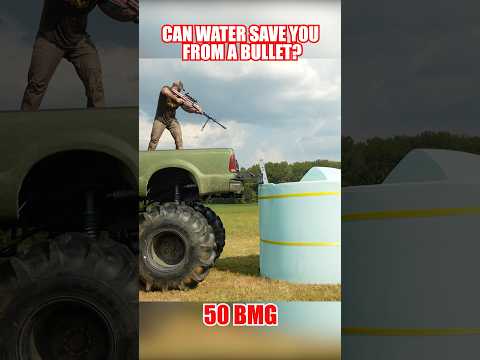 Can Water Save You From A Bullet?