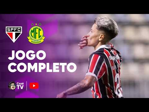 JOGO COMPLETO: SÃO PAULO X MIRASSOL | PAULISTÃO F 2026 | 5ª RODADA