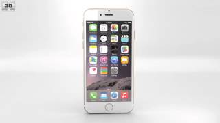 Apple iPhone 6 Gold 3D model by 3DModels.org