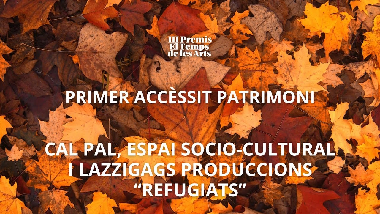 Primer Accèssit Patrimoni III Premis El Temps de les Arts