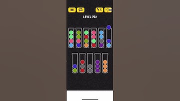 Ball Sort Puzzle - Level 752