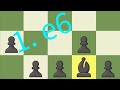 THE E6 B6 CHESS OPENING - CRUSH OPPONENTS as BLACK (E6B6 OPENING)