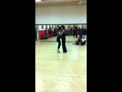 Tango lesson #1 Ismael Ludman y Maria Mondino a Vimercate 29.03.2014