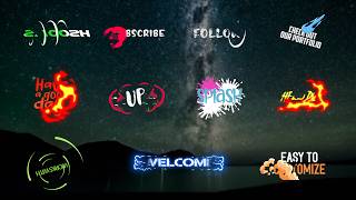 Free Energetic Cartoon Text animations - Vivid Text FX (Ae, Pr, FCPX)