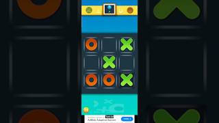 Tic tac Toe game using flutter and admob #shorts #flutter #coding