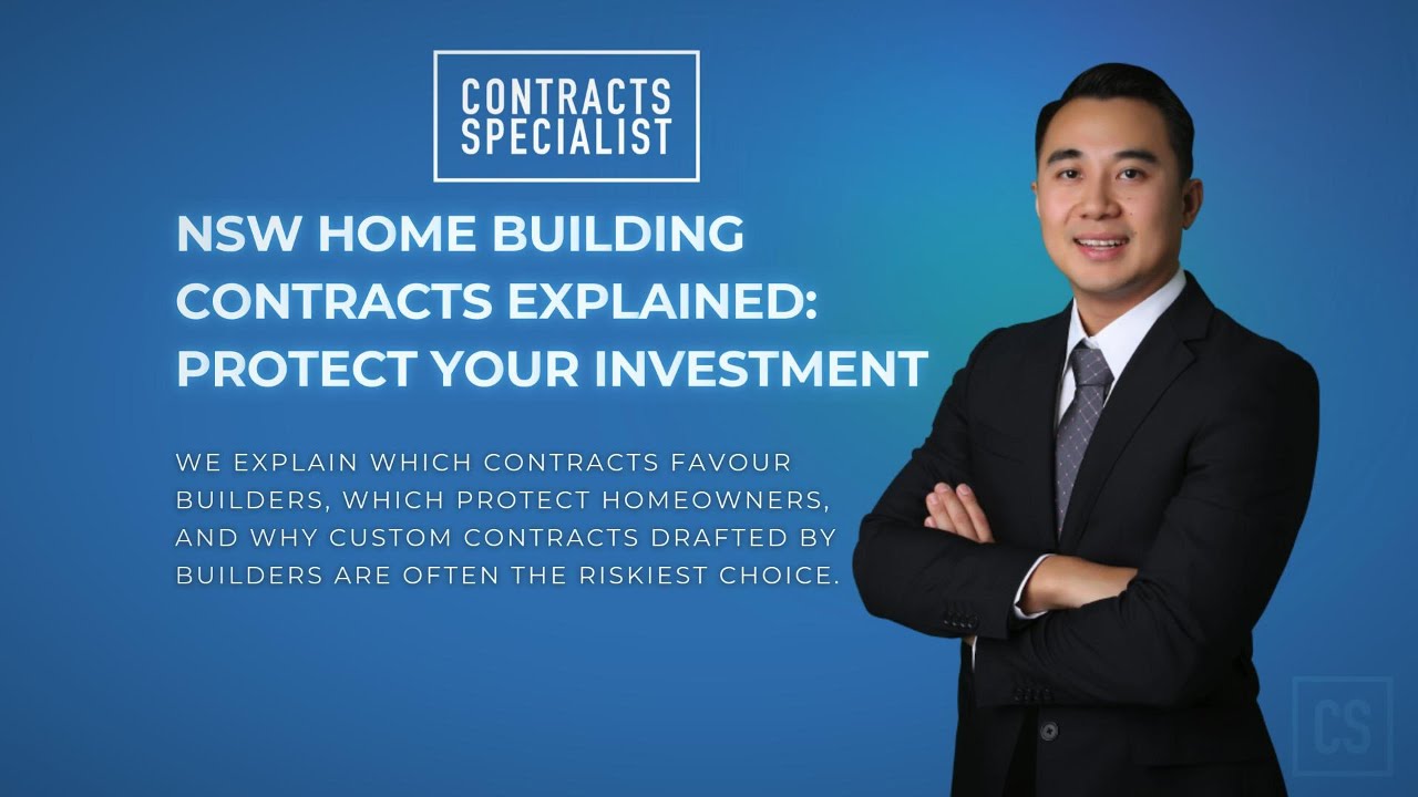 NSW Home Building Contracts Explained | Protect Your Investment