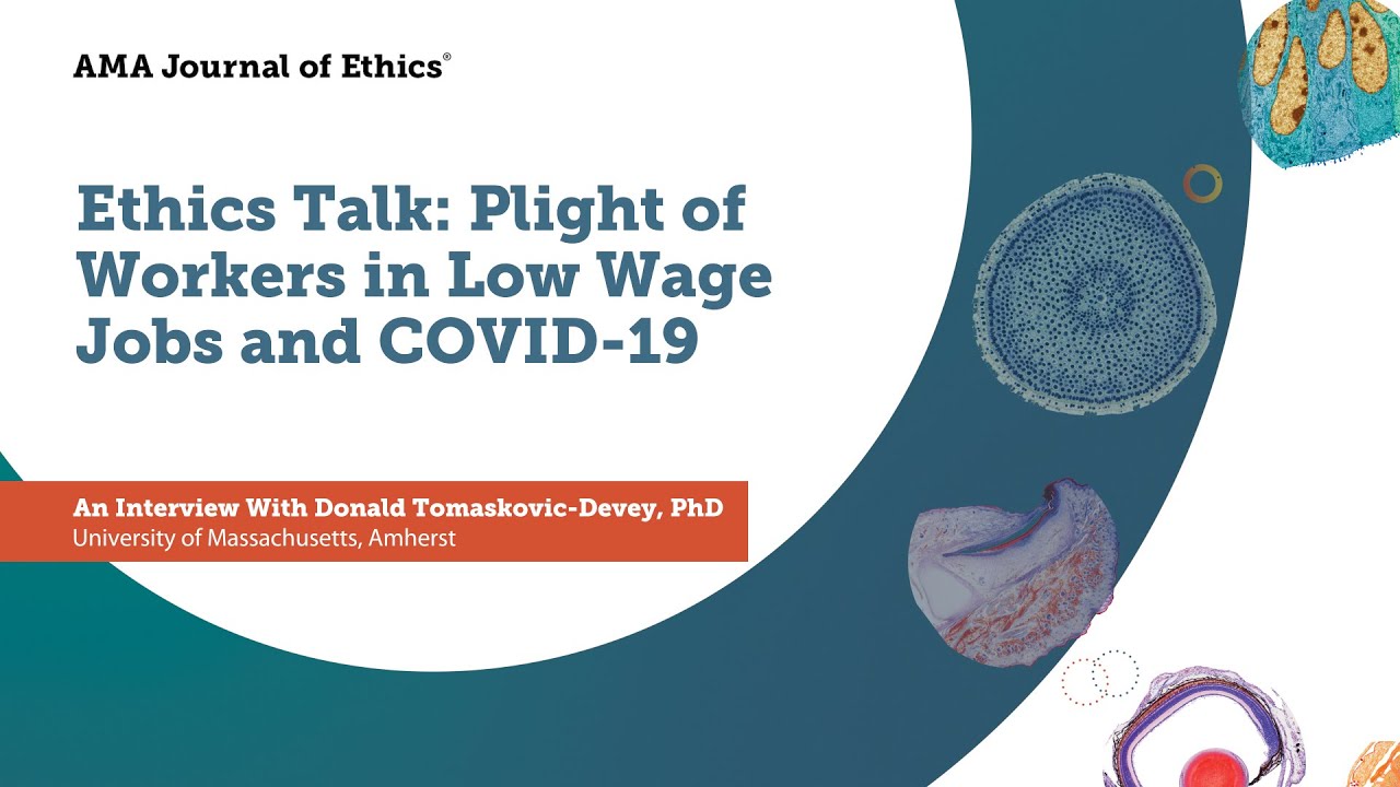 Plight Of Workers In Low Wage Jobs And COVID 19 YouTube