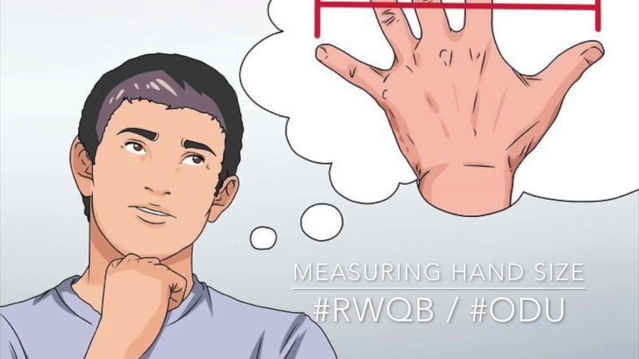 Quarterback Hand Size Chart