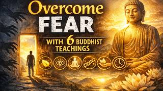 6 Buddhist Teachings to Dissolve Fear — Courage, Clarity, and Inner Freedom 🌿🧘‍♂️✨