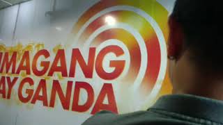 Oct 2 2018 ABSCBN studio tour   Its Showtime Live Experience #PauRhea Front Seat Kapamilya Thank You