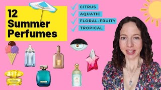 12 Summer Perfumes | Citrus Aquatic Floral Fruity Tropical | Holiday Vacation Perfumes 2021 Mugler