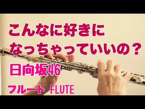 こんなに好きになっちゃっていいの？/日向坂46【フルートで演奏してみた】