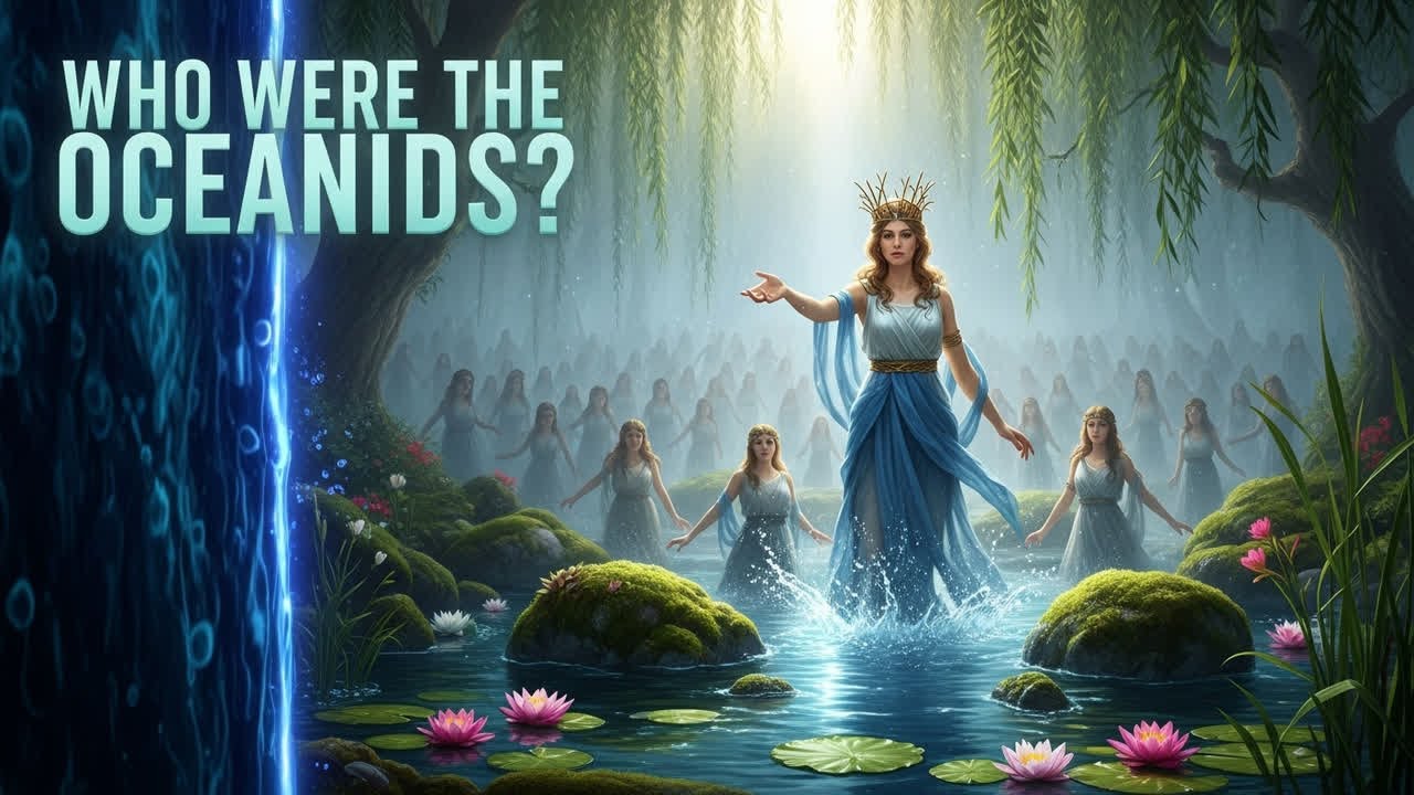 Revealing the Oceanids - The 3000 Daughters of Oceanus and Their Roles