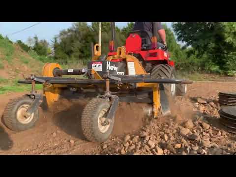 Tractor Harley Power Rake