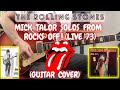The Rolling Stones Mick Taylor Solos From Rocks Off Live 73 Guitar Cover mp3
