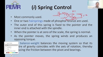 EMMI Lecture-03|| Unit-2|| Essential requirement of Indicating instrument part-1