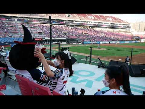 210619 5시 레이디위즈가 좋아하는 음료수, kt위즈 vs 두산