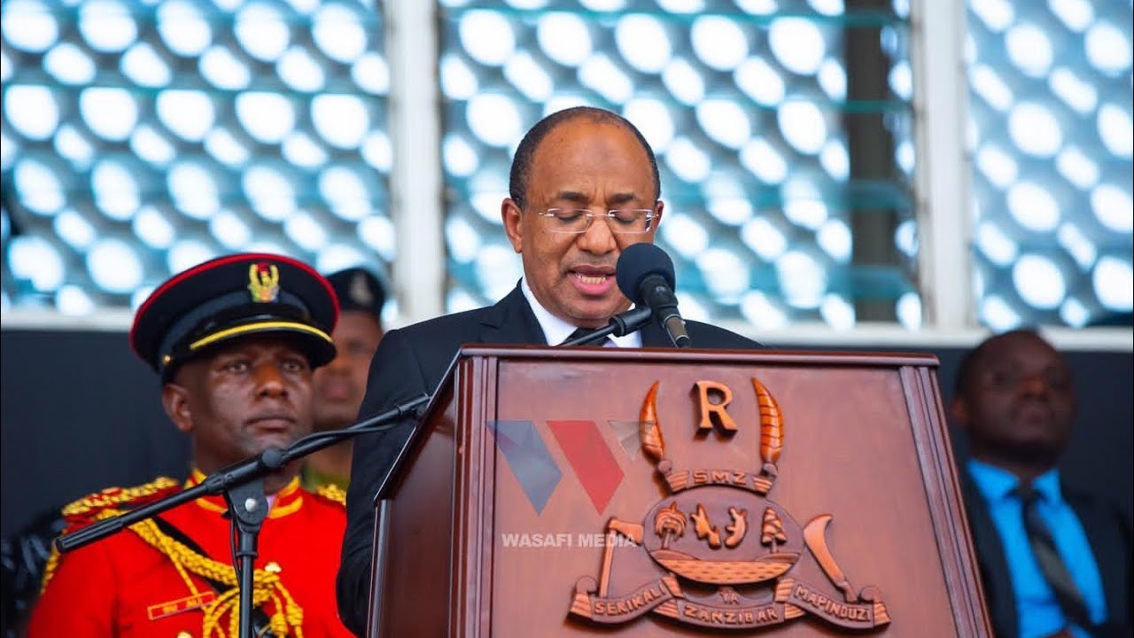 HOTUBA YA RAIS DKT. MWINYI / KUAGA MWILI WA HAYATI MAGUFULI ZANZIBAR