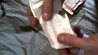 What is inside that package of hemostatic agent?