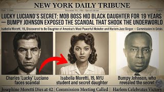 1946 News:Lucky Luciano Had a Black Daughter He Hid for 19 Years—Bumpy Johnson Found Her in One Nigh