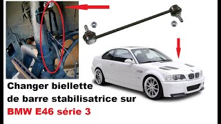 Biellette De Barre Stabilisatrice Pour BMW Série 3 E46 Compact - NTY Neuf