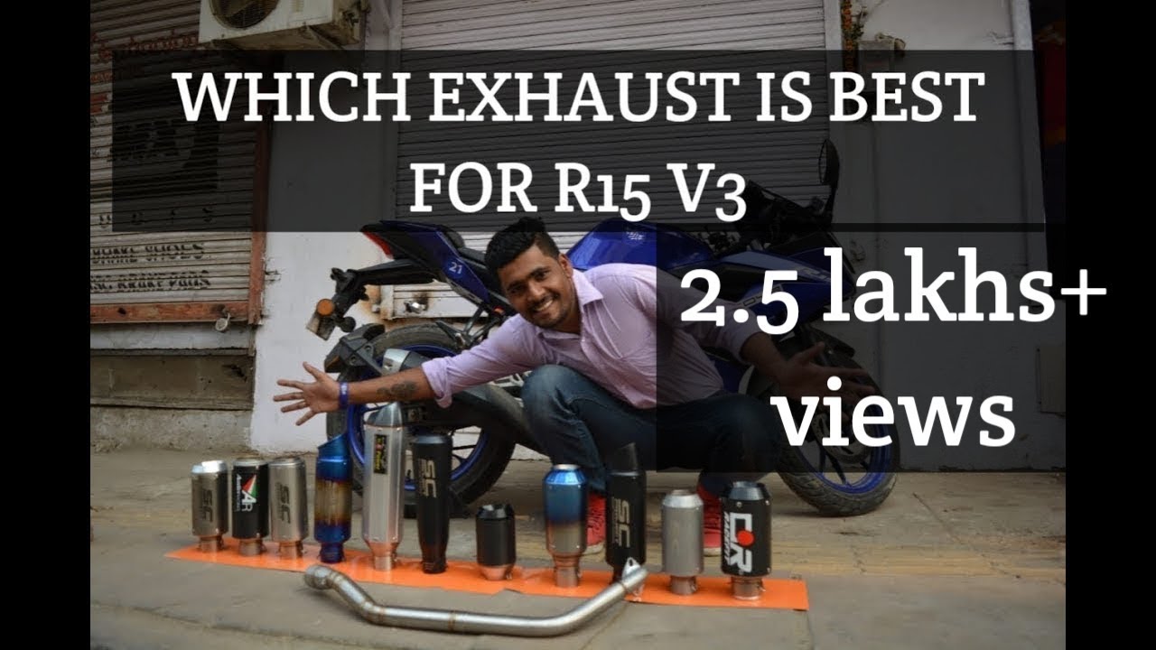 best exhaust for your r15 v3