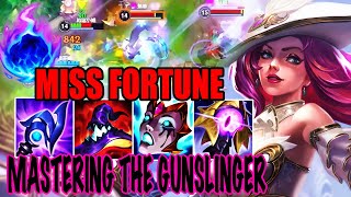 WILD RIFT MISS FORTUNE ADC GAMEPLAY | MASTERING THE GUNSLINGER - MISS FORTUNE  BUILD RUNES