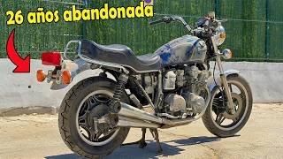 RESCATO una Honda CB 750 ABANDONADA durante 26 AÑOS
