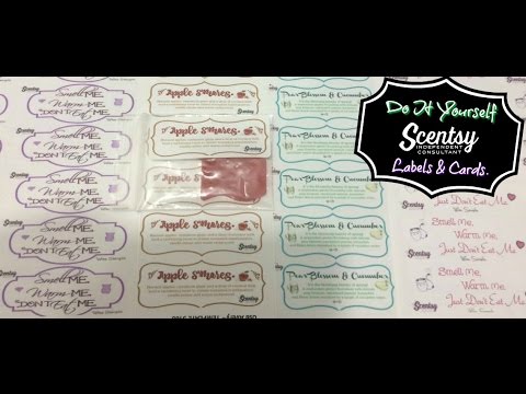 my scentsy labels tags sample labels using avery t