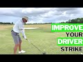 Improve your driver strike  how to hit the center of the face