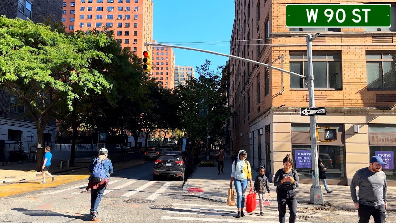 West 90 Street Manhattan New York