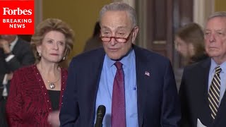 JUST IN: Schumer, Democratic Leaders Praise Heroism Of Capitol Police On January 6, 2021