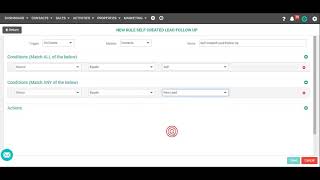 Auto Lead Follow Up (Setting Rules)