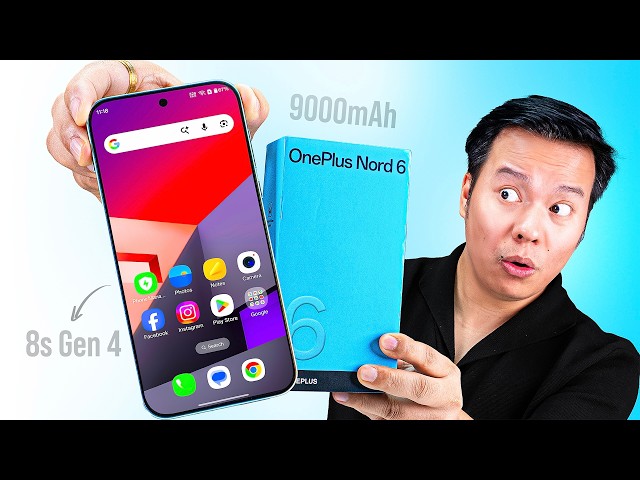 Oneplus Nord 6 Indian Unit Unboxing & Test 📌 9000mAh & SD 8s Gen 4 Phone But