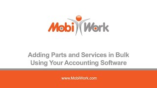 Adding Parts & Services Using Your Accounting Software screenshot 5