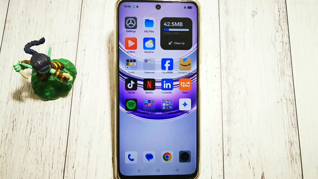 🔔 Как объединить файлы с помощью приложения Performance Booster на телефоне Realme 14x