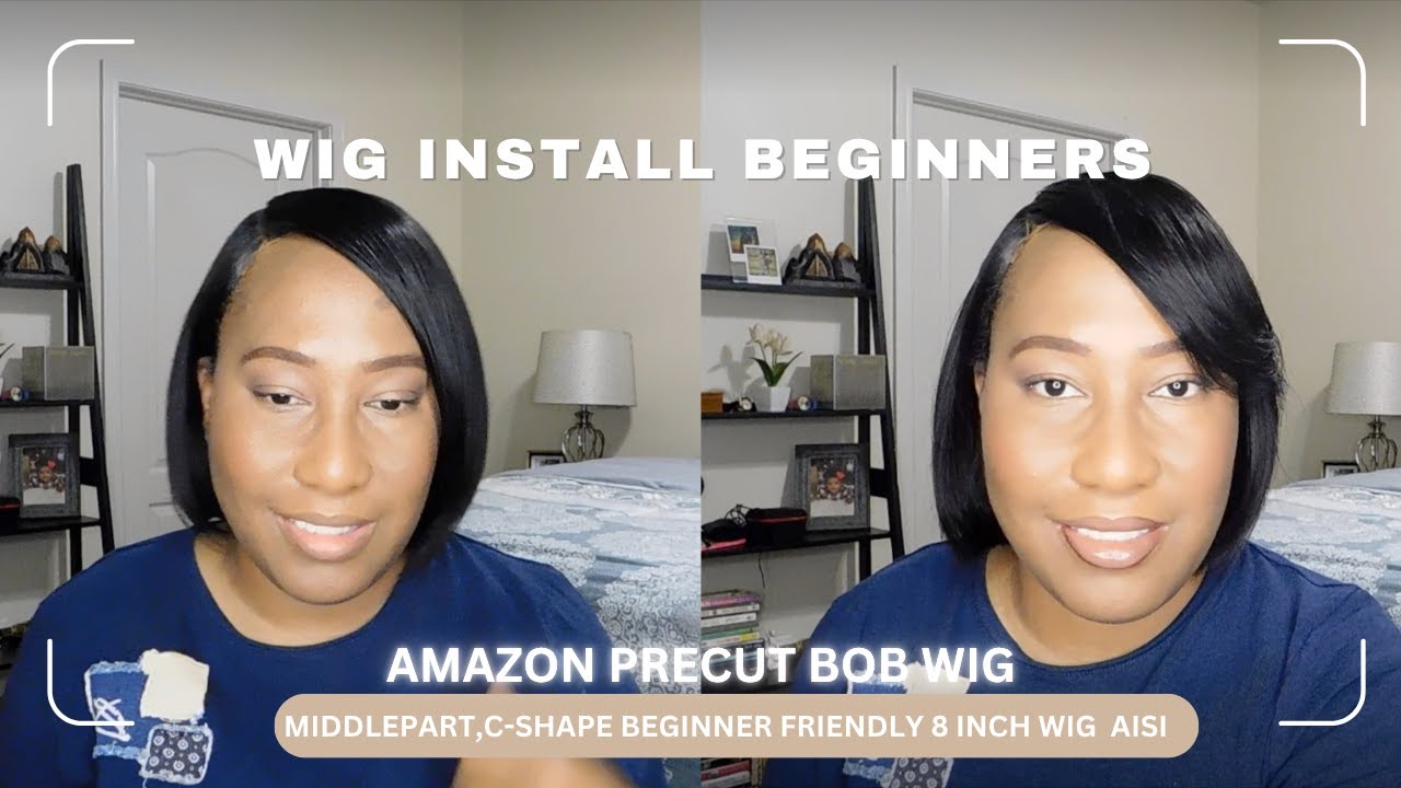 8inch Precut Amazon BOB WIG For Beginners