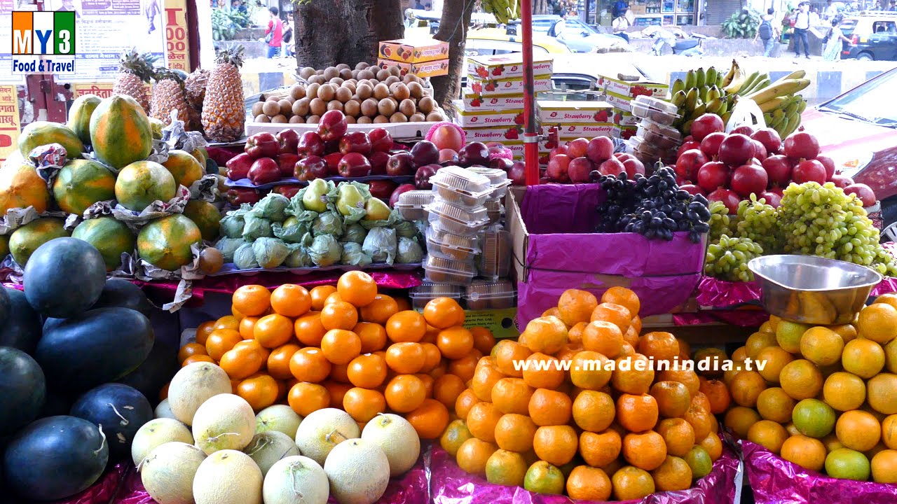 FRUIT MARKET | INDIAN FRUIT MARKET | STREET FOODS street food