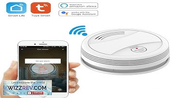Wifi Tuya Smart Smoke Detector Sensor 80DB Alarm Fire Smoke Detector Wifi Review